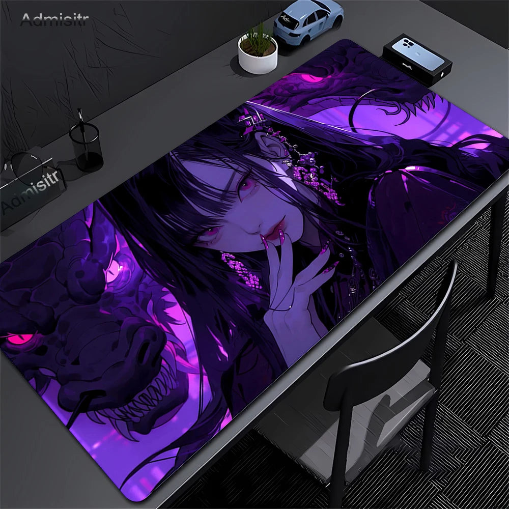 Purple Anime Girl