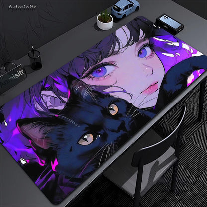 Purple Anime Girl